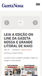 Mobile Screenshot of gazetanossa.com.br